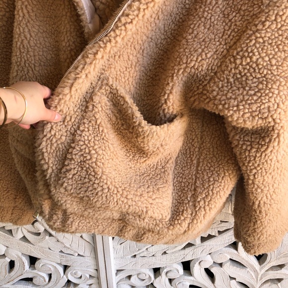 🥳 SOLD🥳 I.AM.GIA BROWN TEDDY COAT - Picture 3 of 5